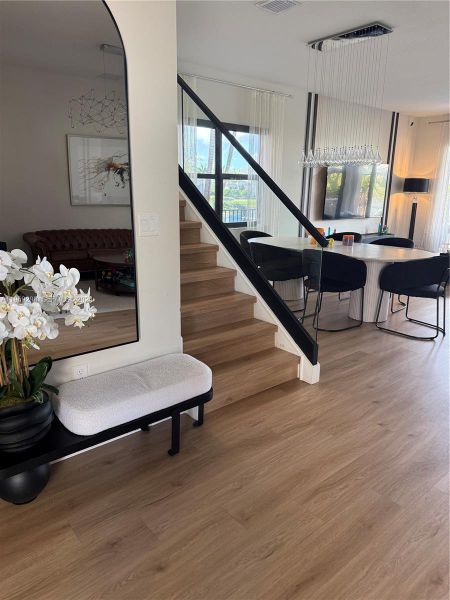 Furnished interior view inside a new home in , Miramar (Image 8).