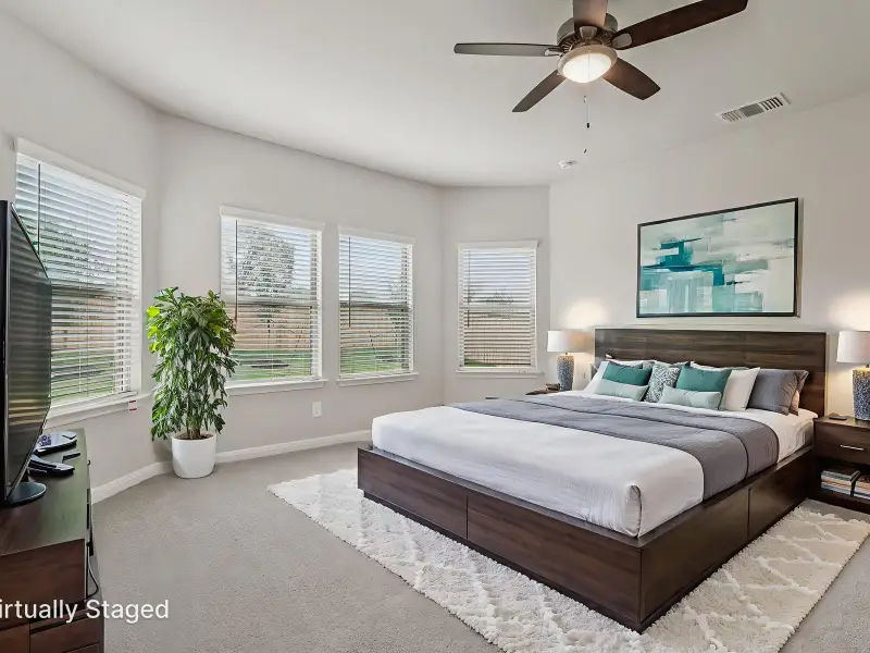 Furnished interior view inside a new home in Sagebrooke - Premier Series, San Antonio (Image 4). Furnished interior view inside a new home in Sagebrooke - Premier Series, San Antonio (Image 4).