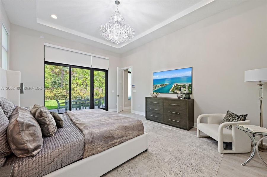 Furnished interior view inside a new home in , Palm Beach Gardens (Image 16).