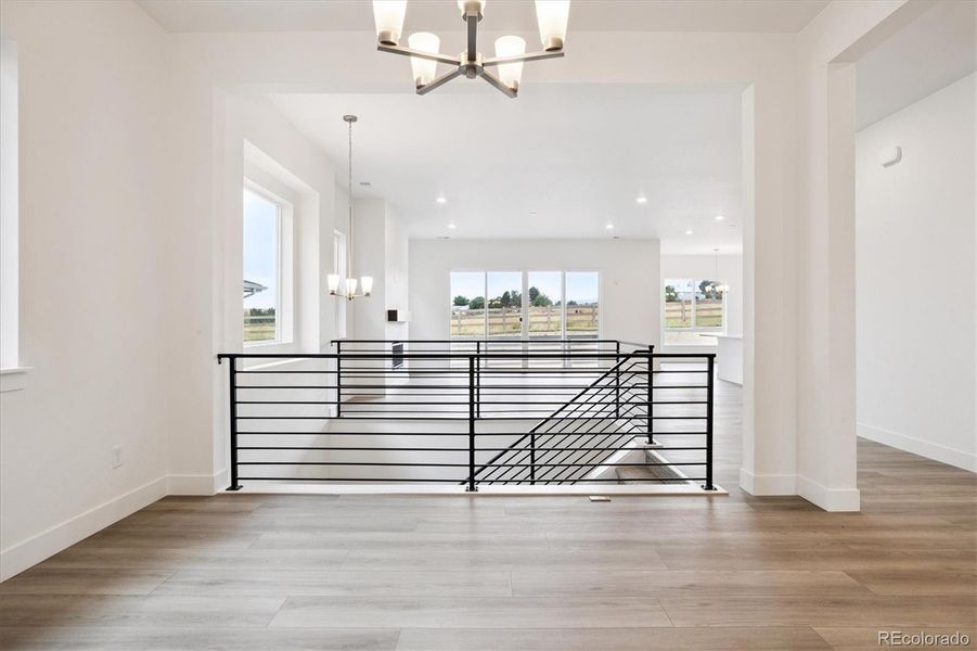 Furnished interior view inside a new home in , Littleton (Image 10).