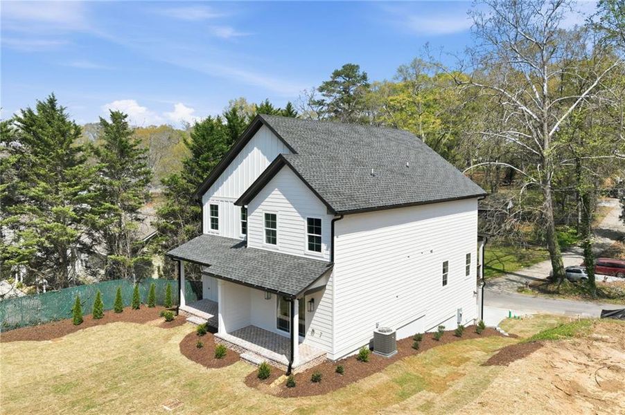 Exterior details and patio area of a home in , Gainesville (Image 18).