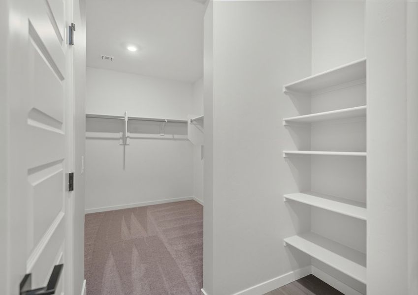 This floor plan has ample storage space for you and your belongings.