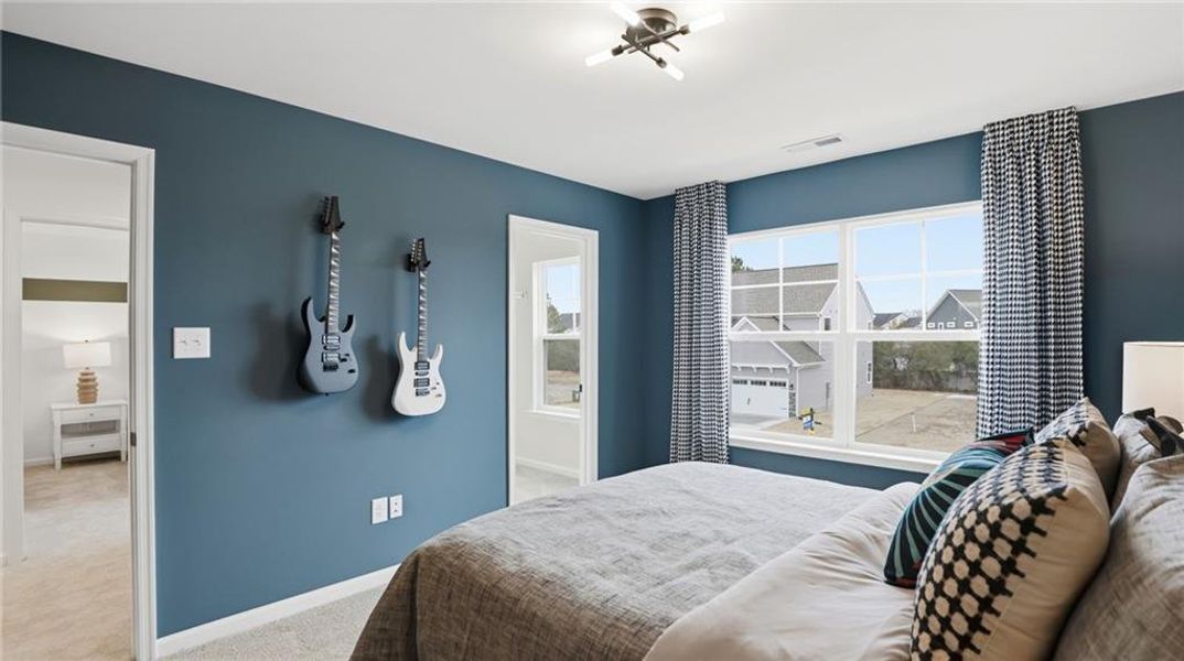 Furnished interior view inside a new home in , Dawsonville (Image 65).