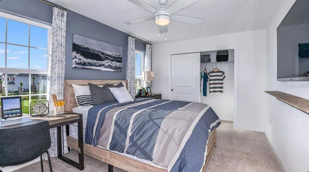 Furnished interior view inside a new home in Coasterra Community Group Page, Palmetto (Image 11).