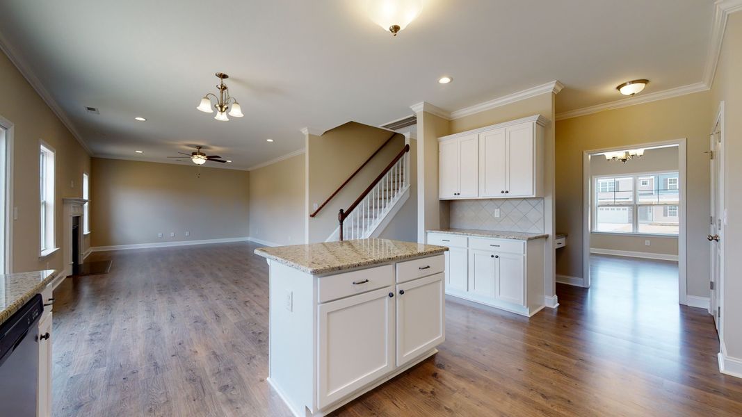 Representative furnished interior of a home built from the Ryder by Bill Clark Homes in Arbor Hills South II, Greenville (Image 4). Representative furnished interior of a home built from the Ryder by Bill Clark Homes in Arbor Hills South II, Greenville (Image 4).