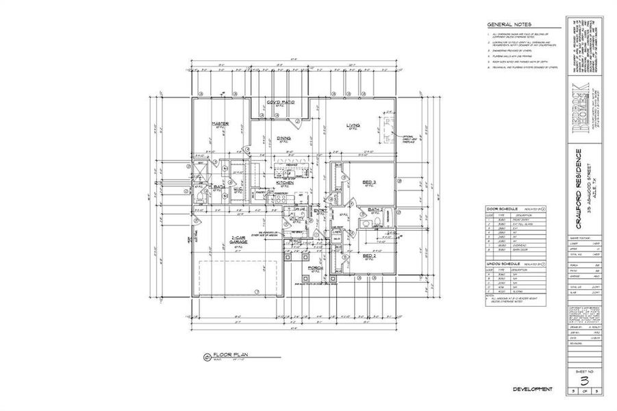 Plans for this house