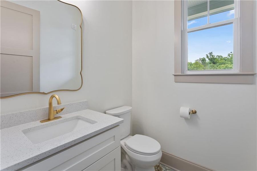 Furnished interior view inside a new home in , Dacula (Image 41).