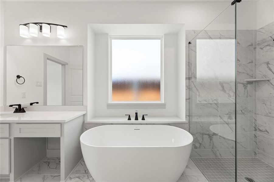 Furnished interior view inside a new home in Inspiration, Seis Lagos (Image 11).