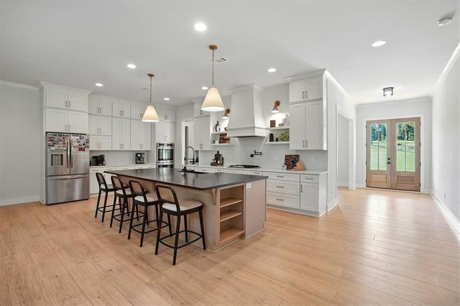 Furnished interior view inside a new home in , Dallas (Image 27).
