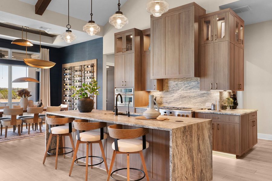 Furnished interior view inside a new home in Feathergrass, Georgetown (Image 12).
