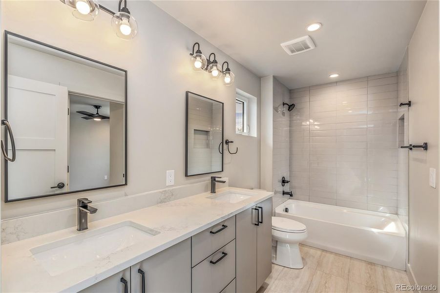 Furnished interior view inside a new home in , Denver (Image 11).