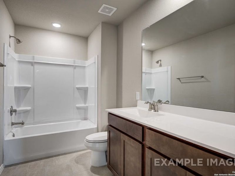 Furnished interior view inside a new home in Comanche Ridge, San Antonio (Image 9).