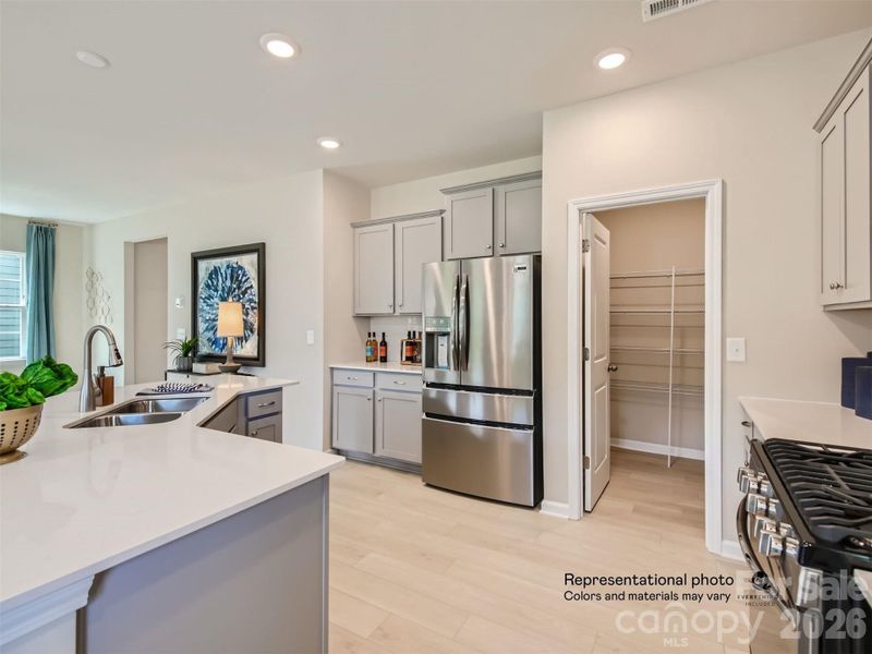 Furnished interior view inside a new home in Shannon Woods, Maiden (Image 9).