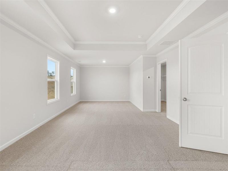 Spacious, unfurnished interior of a new home in Haven Abbey, Cumming (Image 13). Spacious, unfurnished interior of a new home in Haven Abbey, Cumming (Image 13).