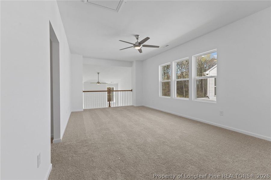 Spacious, unfurnished interior of a new home in Pembroke, Hope Mills (Image 25).