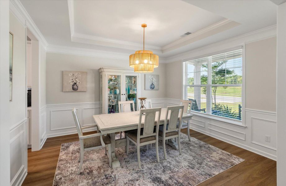 Furnished interior view inside a new home in Parker's Preserve, Ridgeville (Image 6).