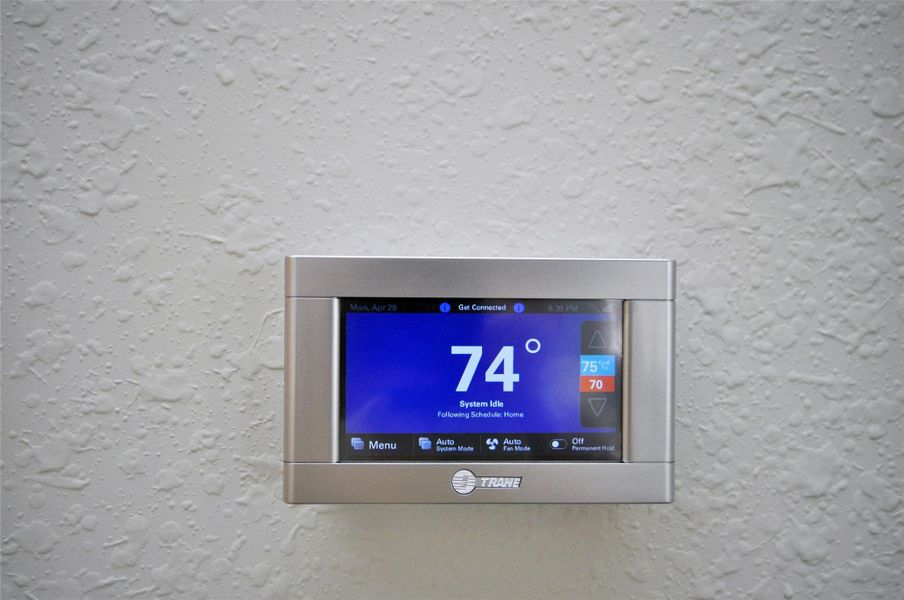 Close-up of interior finishes inside a home in , League City (Image 13).