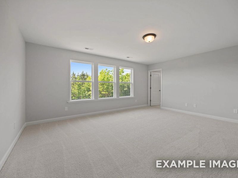 Spacious, unfurnished interior of a new home in Wendell Ridge, Wendell (Image 20).