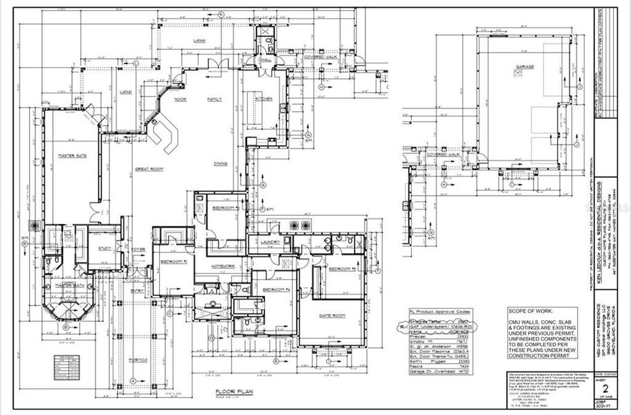 2D floor plan layout of this home in , Groveland, FL (Image 3).