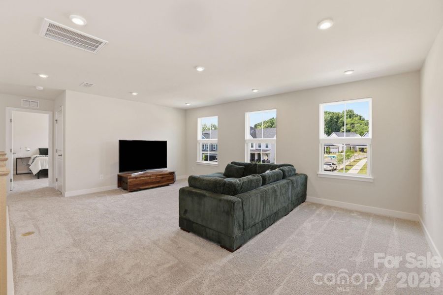 Furnished interior view inside a new home in , Indian Trail (Image 25). Furnished interior view inside a new home in , Indian Trail (Image 25).