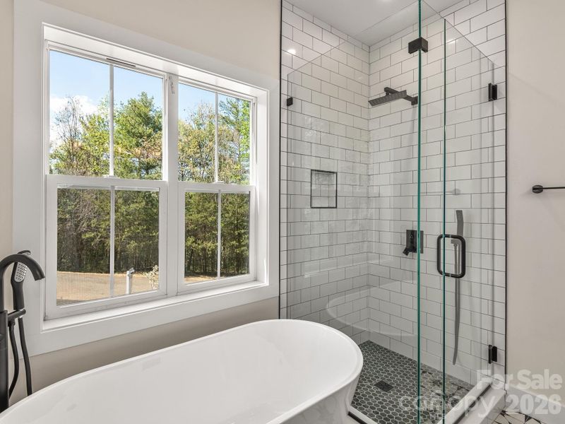 Furnished interior view inside a new home in , Weaverville (Image 10).