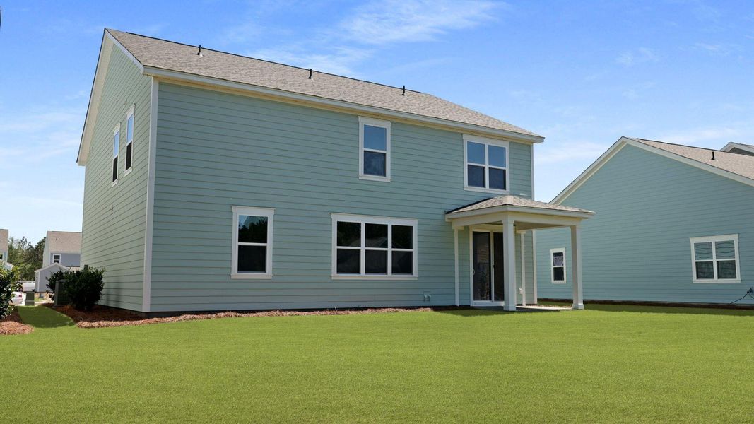 Front exterior of a new home in , Summerville, SC, highlighting curb appeal (Image 22).