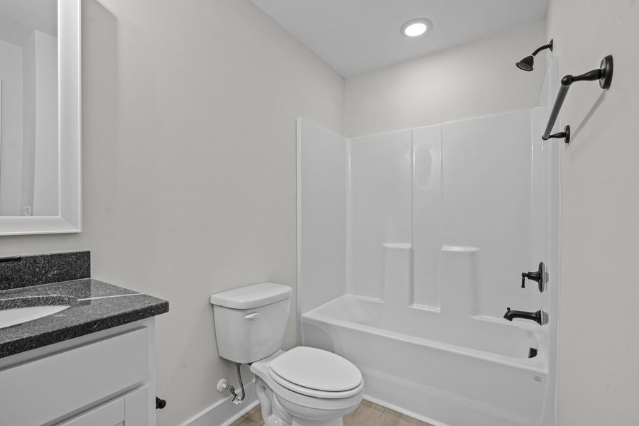 Representative furnished interior of a home built from the Brantley II by Great Southern Homes in Collins Cove, Chapin (Image 39).