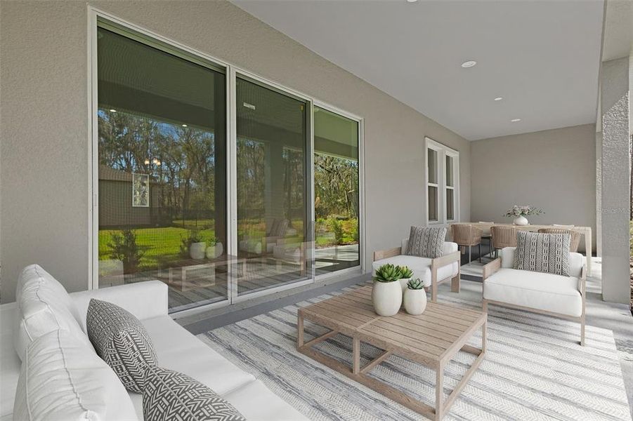 Furnished interior view inside a new home in Southern Hills Plantation, Brooksville (Image 16). Furnished interior view inside a new home in Southern Hills Plantation, Brooksville (Image 16).