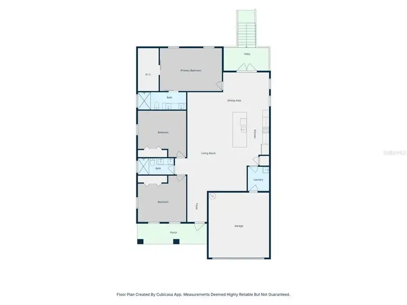 2D floor plan layout of this home in , Brooksville, FL (Image 5).
