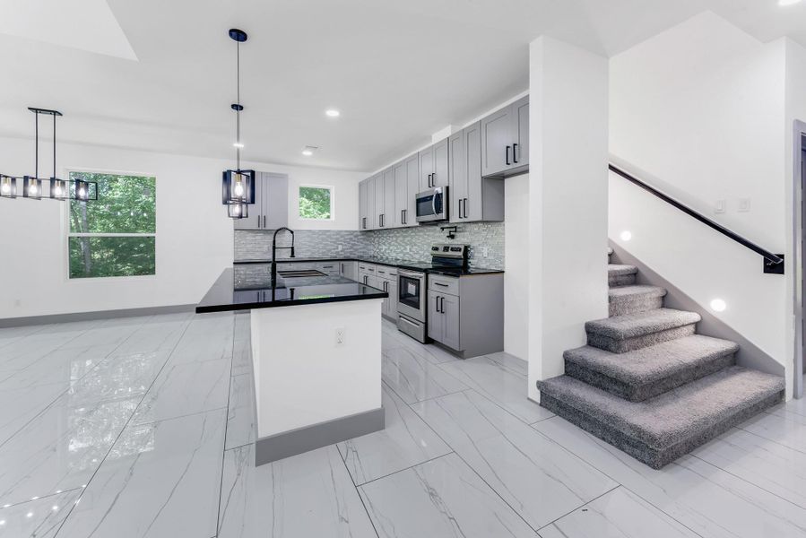 Furnished interior view inside a new home in , Coldspring (Image 4).