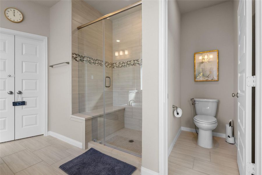 Furnished interior view inside a new home in , Houston (Image 11).