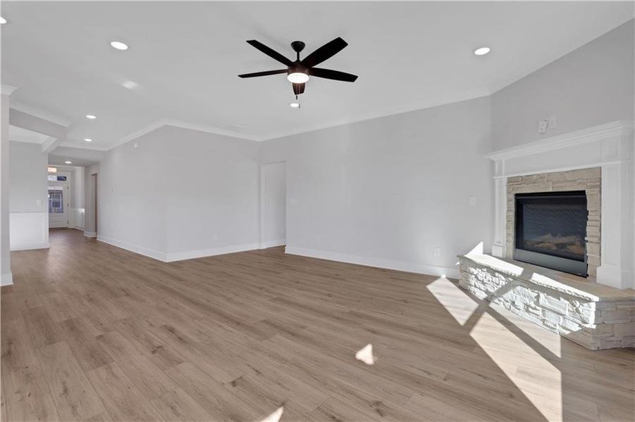 Spacious, unfurnished interior of a new home in Marble Tree, Ball Ground (Image 16).