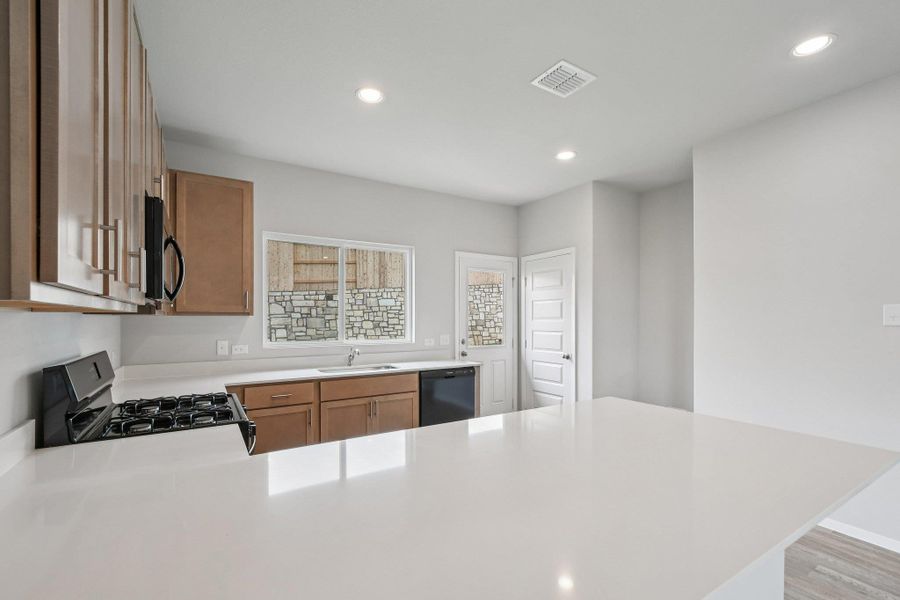 Furnished interior view inside a new home in Cloverleaf, Austin (Image 13).