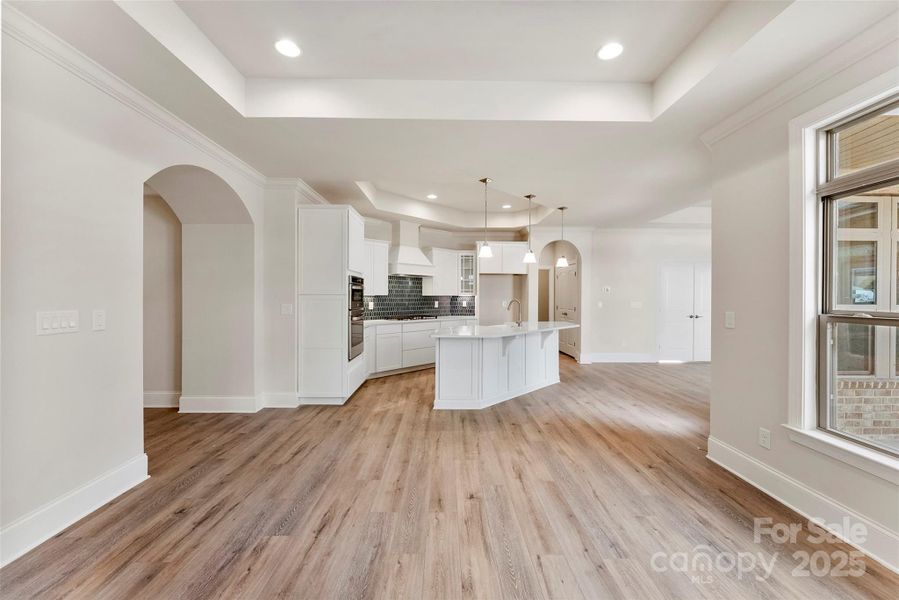 Spacious, unfurnished interior of a new home in The Courtyards on New Hope, Gastonia (Image 20).