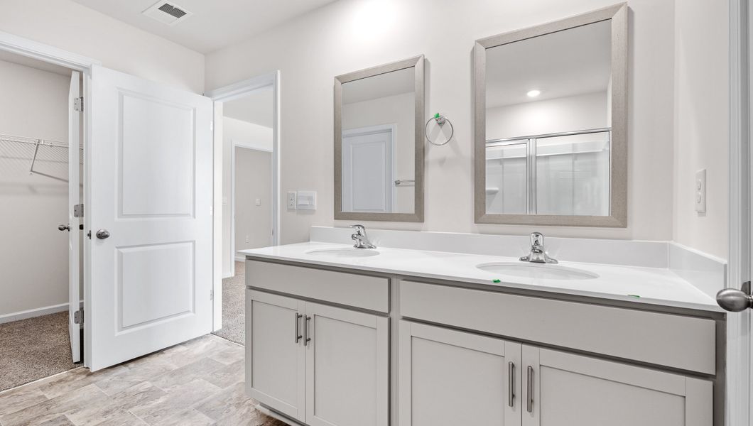 Furnished interior view inside a new home in Waverly Station, Greenwood (Image 15).