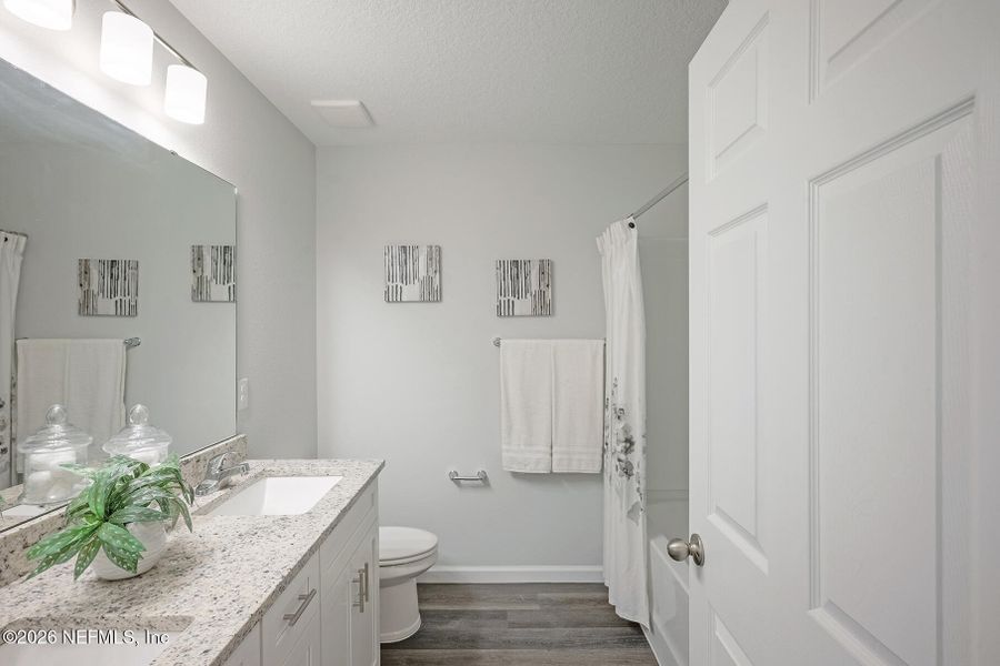 Furnished interior view inside a new home in , Jacksonville (Image 12).