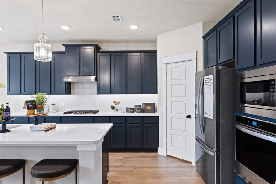 Representative furnished interior of a home built from the Katy Lakes Cypress 2821 by Brohn Homes in Katy Lakes, Katy (Image 5).