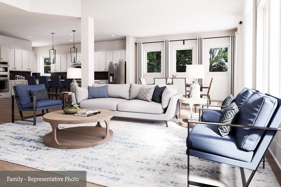 The Grapeland - Family Room