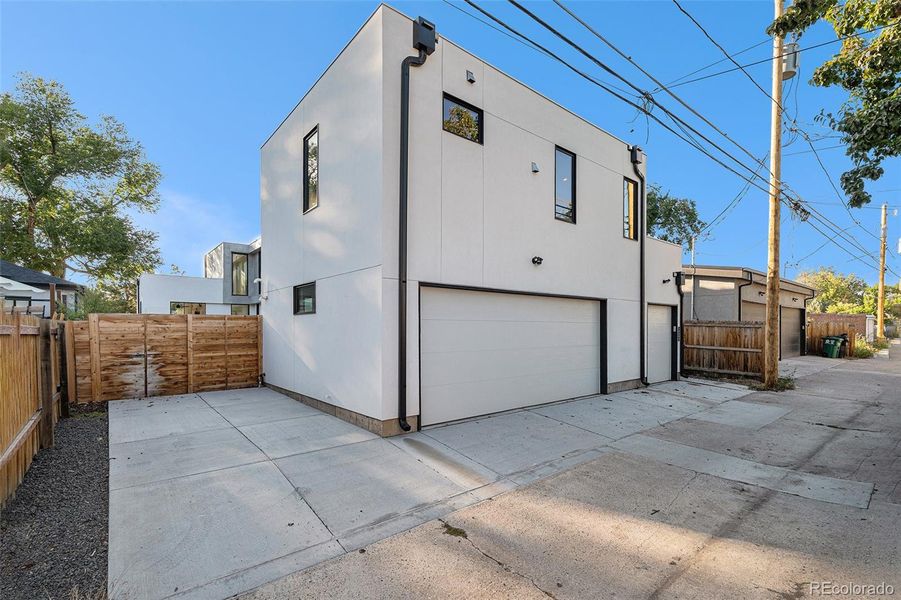 Exterior details and patio area of a home in , Denver (Image 3).