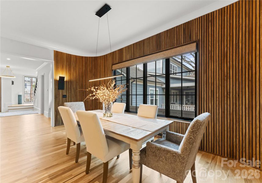 Furnished interior view inside a new home in , Charlotte (Image 36).
