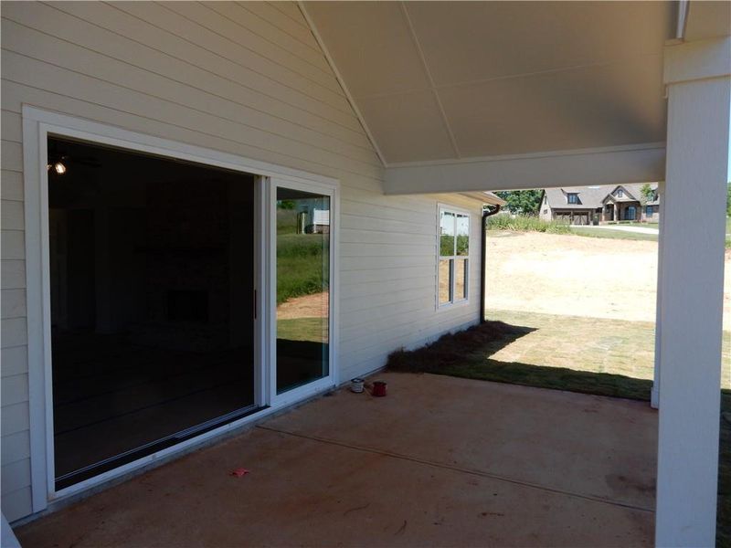 Exterior details and patio area of a home in , Demorest (Image 10).