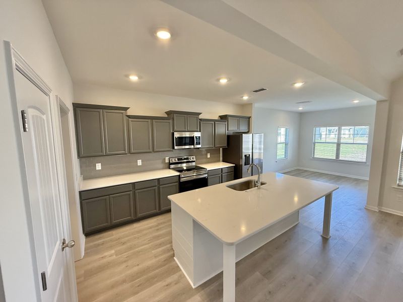 Representative photos of the same floor plan. Actual home will feature different colors and finishes.