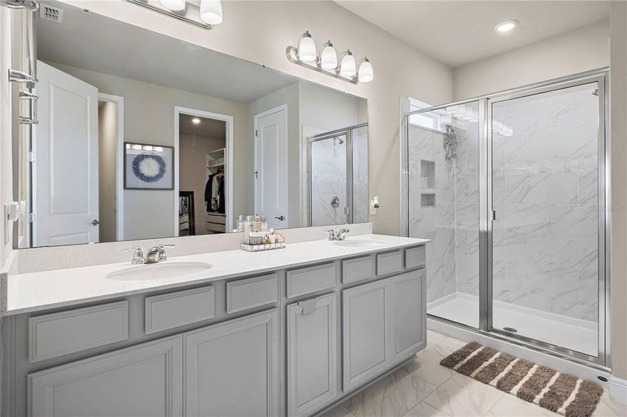 Furnished interior view inside a new home in , Minneola (Image 45).