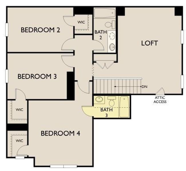 The Hyde Floor plan The Hyde Floor plan