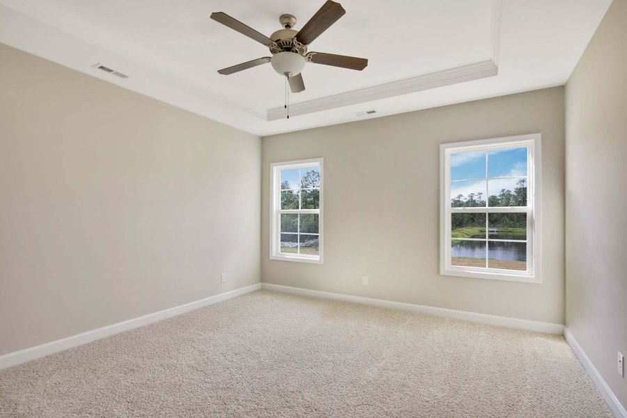 Representative unfurnished interior of a home built from the Clayton by Caviness & Cates Communities in Bartlett Manor, Youngsville (Image 177).