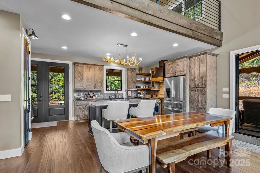 Furnished interior view inside a new home in , Marion (Image 3).