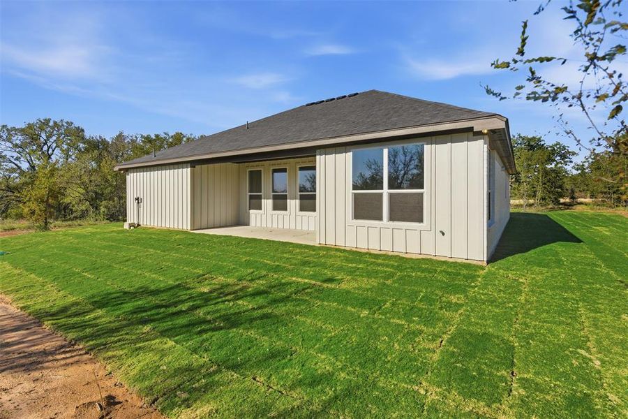 Exterior details and patio area of a home in , Millsap (Image 17). Exterior details and patio area of a home in , Millsap (Image 17).