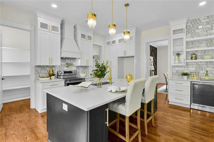 Furnished interior view inside a new home in , Snellville (Image 8).