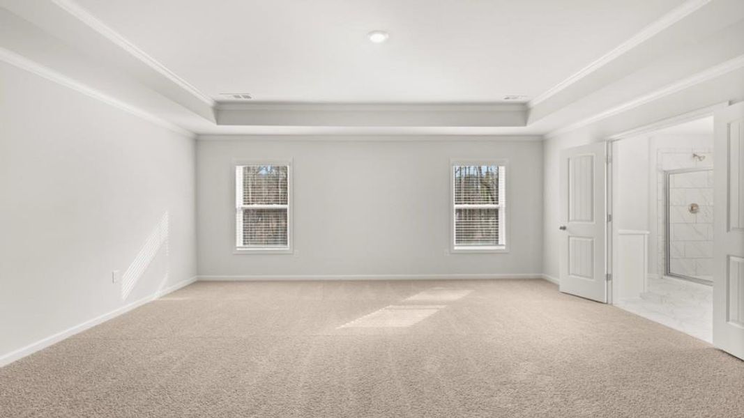 Spacious, unfurnished interior of a new home in Haven Abbey, Cumming (Image 24).