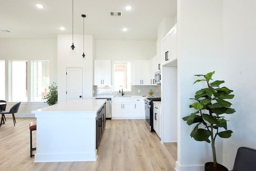 Furnished interior view inside a new home in , Houston (Image 14).